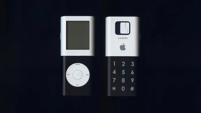 iPod с телефонными кнопками: Появилиь фото прототипа первого iPhone от Apple
