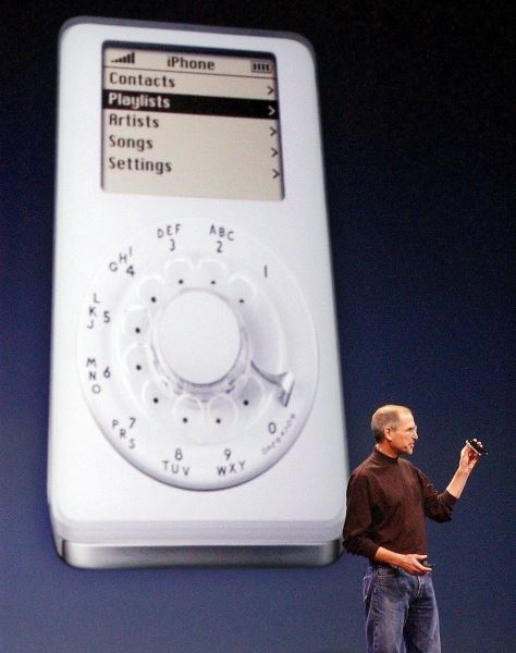 iPod с телефонными кнопками: Появилиь фото прототипа первого iPhone от Apple