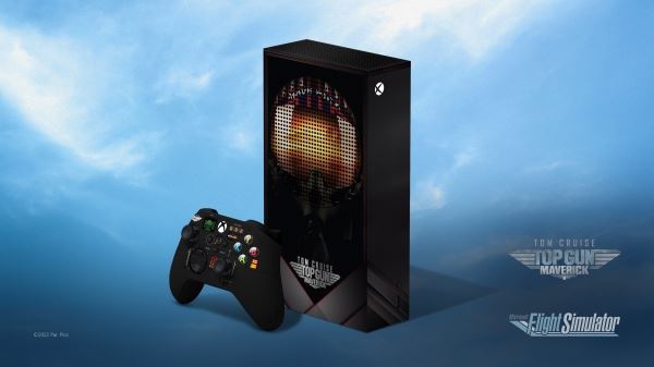 Microsoft представила Xbox Series S с контроллером-кокпитом в стиле «Топ Ган: Мэверик»