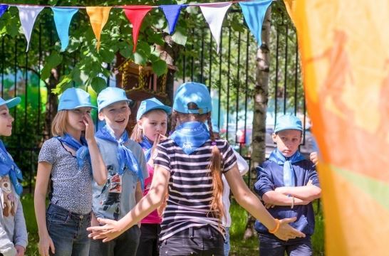 В Москве вожатые проведут серию бесплатных занятий для детей