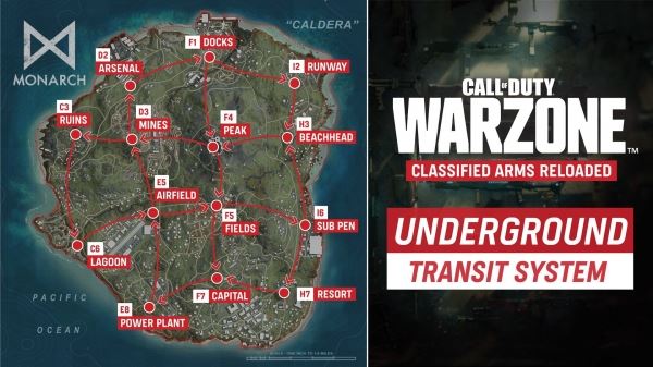В Call of Duty: Warzone появится подземная система быстрого перемещения — детали третьего сезона